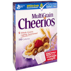 GENERAL MILLS MULTIGRAIN CHEERIOS CEREAL