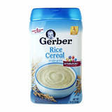 GERBER RICE CEREAL SINGLE GRAIN