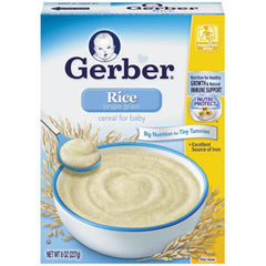 GERBER CEREAL RICE