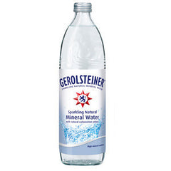 GEROLSTEINER MINERAL WATER - GLASS BOTTLE