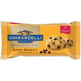 GHIRARDELLI SEMI-SWEET CHOCOLATE BAKING CHIPS - ALL NATURAL