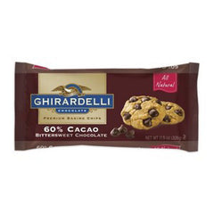 GHIRARDELLI 60% CACAO CHOCOLATE PREMIUM BAKING CHIPS