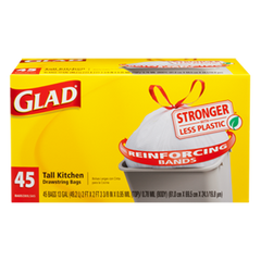 GLAD TALL KITCHEN BAGS