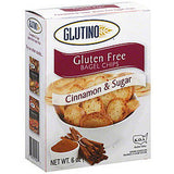 GLUTINO GLUTEN FREE CINNAMON & SUGAR BAGELS CHIPS