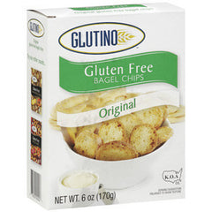 GLUTINO GLUTEN FREE ORIGINAL BAGEL CHIPS