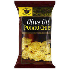 GOOD HEALTH GARLIC OLIVE OIL POTATO CHIPS