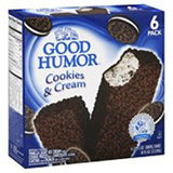 GOOD HUMOR COOKIES & CREAM ICE CREAM BARS