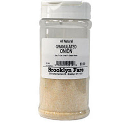 BROOKLYN FARE GRANULATED ONION - ALL NATURAL