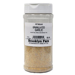 BROOKLYN FARE ALL NATURAL GRANULATED GARLIC