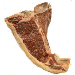 GRASS - FED BEEF LOCALLY RAISED SLOPE FARMS T - BONE STEAK