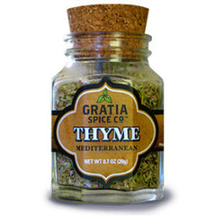 GRATIA SPICE ORGANIC THYME MEDITERRANEAN STYLE