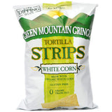 GREEN MOUNTAIN  GRINGO ORGANIC WHITE CORN TORTILLA STRIPS