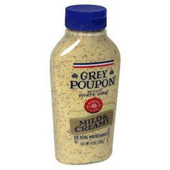 GREY POUPON     MILD & CREAMY DIJON MUSTARD