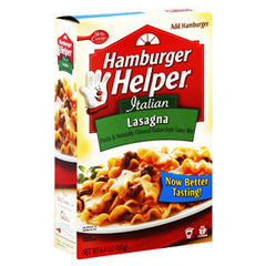 BETTY CROCKER HAMBURGER HELPER LASAGNA