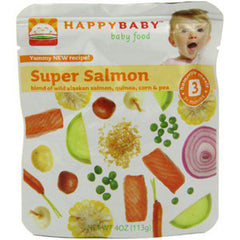 HAPPYBABY # 3 SUPER SALMON BABY FOOD