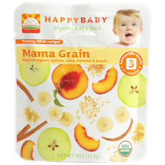 HAPPYBABY #3 ORGANIC MAMA GRAIN BABY FOOD