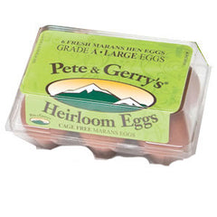 PETE & GERRY'S GRADE 'A' LARGE BROWN EGGS - HEIRLOOM EGGS