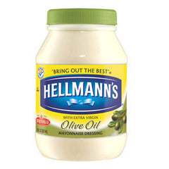 HELLMANN'S WITH EXTRA VIRGIN OLIVE OIL MAYONNAISE