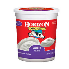 HORIZON ORGANIC PLAIN YOGURT