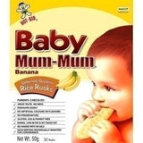 HOT KID BABY MUM MUM BANANA RICE RUSKS