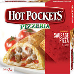 HOT POCKET PIZZERIA SAUSAGE PIZZA