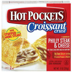 HOT POCKET CROISSANT CRUST PHILLY STEAK & CHEESE