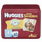 HUGGIES LITTLE SNUGGLERS JUMBO DIAPERS #1