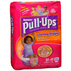 HUGGIES PULL-UPS TRAINING PANTS FOR GIRLS 3T-4T