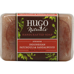 HUGO NATURALS INDONESIAN PATCHOULI & SANDALWOOD SOAP BAR