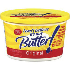 I CAN'T BELIEVE IT'S NOT BUTTER MARGARINE ORIGINAL BUTTER