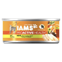 IAMS PROACTIVE HEALTH PATE WITH TURKEY & GIBLETS