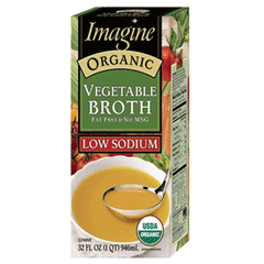 IMAGINE ORGANIC LOW SODIUM VEGETABLE BROTH