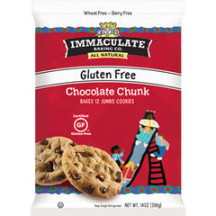 IMMACULATE BAKING CO ALL NATURAL CHOCOLATE CHUNK JUMBO COOKIE DOUGH