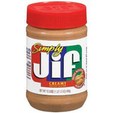 JIF SIMPLY CREAMY PEANUT BUTTER