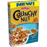 KELLOGG'S CRUNCH NUT GOLDEN HONEY NUT CEREAL