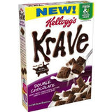 KELLOGG'S KRAVE DOUBLE CHOCOLATE CEREAL