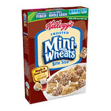 KELLOGG'S FROSTED MINI WHEAT BITE SIZE BROWN SUGAR CEREAL