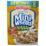 KELLOGG'S FROSTED MINI WHEAT LITTLE BITES CINNAMON ROLL CEREAL