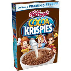 KELLOGG'S COCOA KRISPIES - CHOCOLATE SWEETENED RICE CEREAL