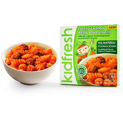 KIDFRESH TOTALLY TWISTED PASTA + MEATBALLS - ALL NATURAL