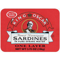 KING OSCAR SARDINE IN WATER