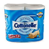 KLEENEX COTTONELLE DOUBLE ROLL 4 PACK