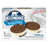 KLONDIKE NO SUGAR ADDED VANILLA SANDWICH