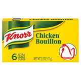 KNORR CHICKEN BOUILLON 6 CUBES