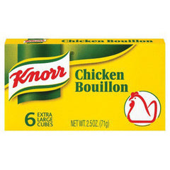 KNORR CHICKEN BOUILLON 6 CUBES