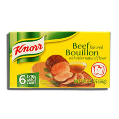 KNORR BEEF BOUILLON 6 CT