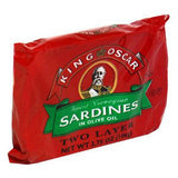 KING OSCAR FINEST NORWEGIAN BRISLING SARDINES IN OLIVE OIL