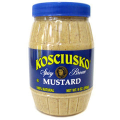 PLOCHMAN KOSCIUSKO SPICY BROWN MUSTARD