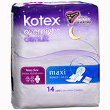 KOTEX OVERNIGHT WITH WINGS