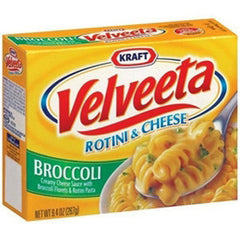 KRAFT VELVEETA ROTINI & CHEESE BROCCOLI PASTA